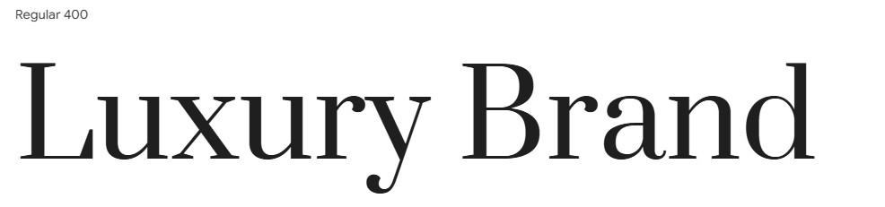 Prata Luxury Font Example