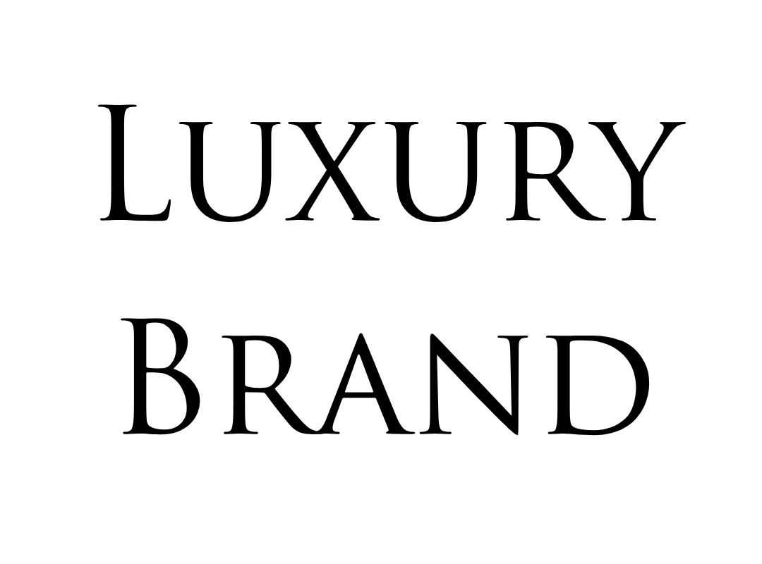 Trajan Luxury Font Example