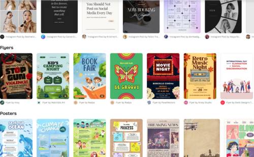 Canva Template Gallery