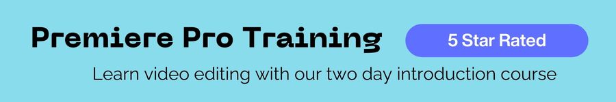 Premiere Pro training courses